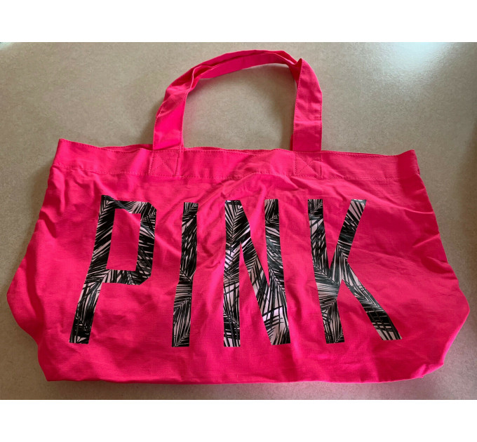 Сумка тоут Victoria's Secret Tote bag PINK Large beach college weekend Swim